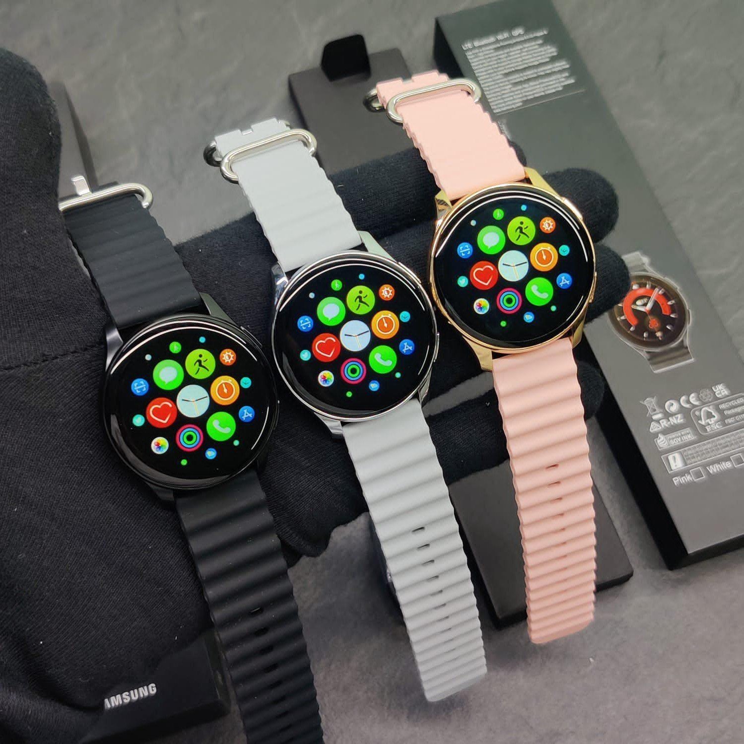 ACTIVE 2 || 7 IN 1 SMART WATCH  COMPLETE STRAP RANGE